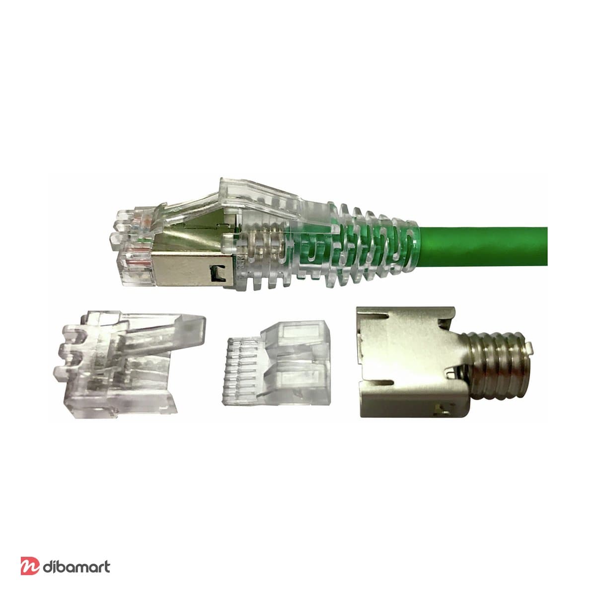 سوکت شبکه امپ CAT6 SFTP