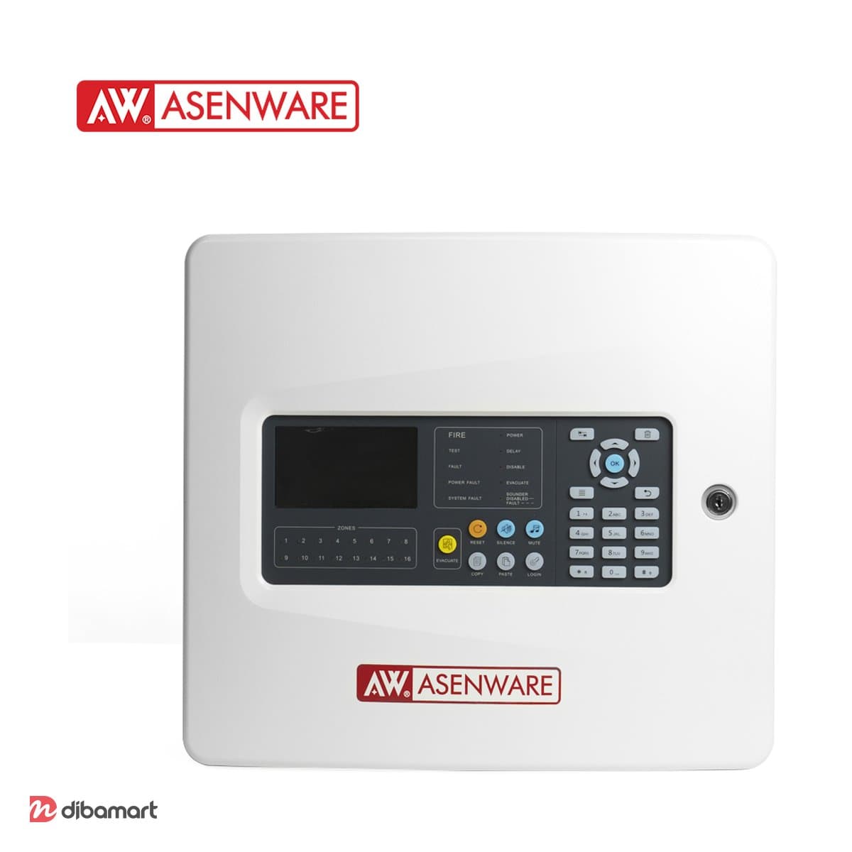 پنل اعلام حریق متعارف Asenware AW-FP312