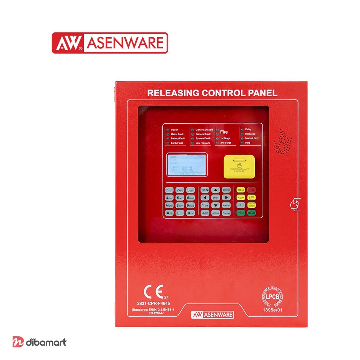 کنترل اطفاء گاز اعلام حریق Asenware AW-GEC2169