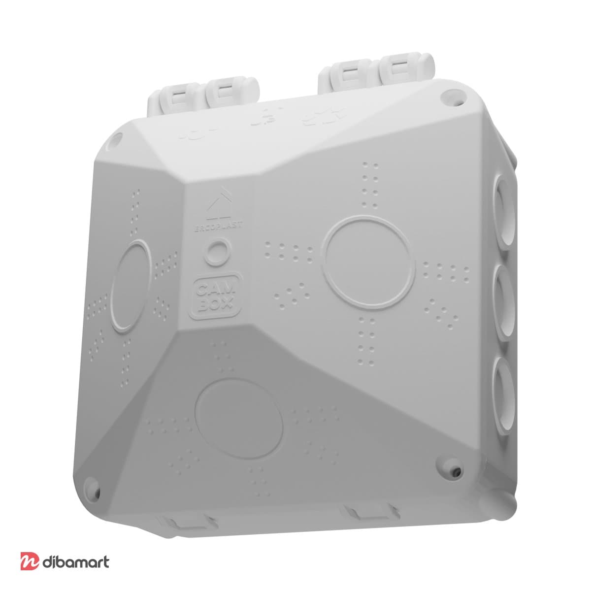 باکس پلاستیکی روکار کم باکس CAM BOX CA-360W سفید 360 درجه