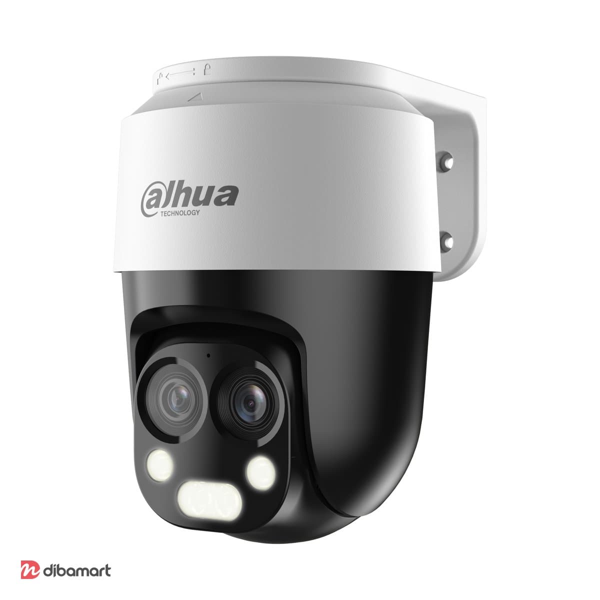 دوربین گردان دو لنز HDCVI ۲ مگاپیکسل داهوا DH-HAC-PT1200BP-IL-A-E2Z-2860