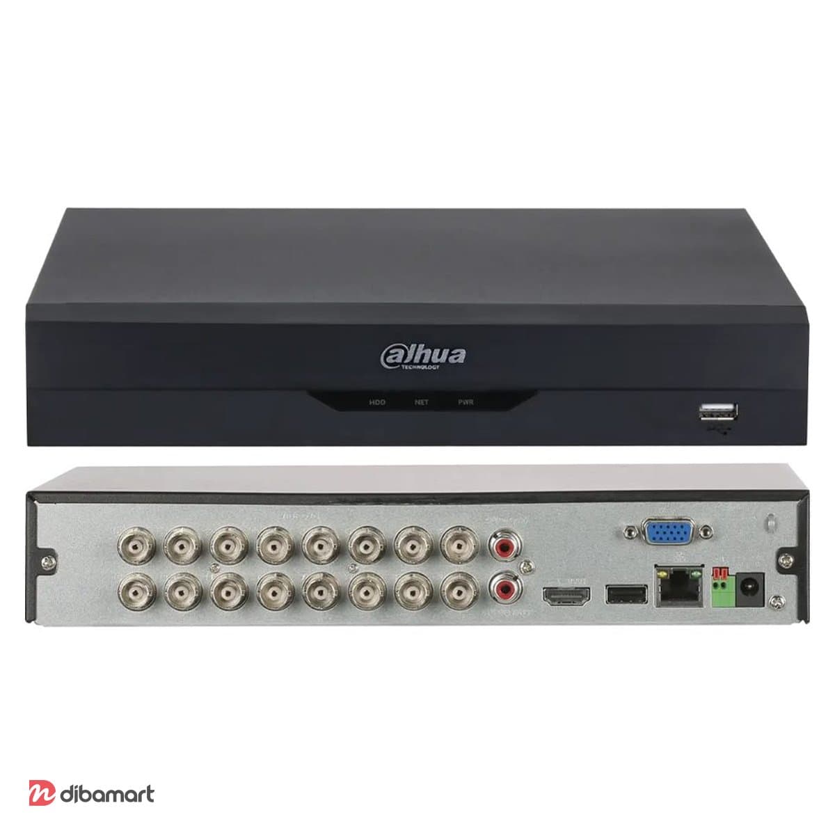 دستگاه ضبط XVR ۱۶ کانال داهوا DH-XVR5116HS-4KLI3
