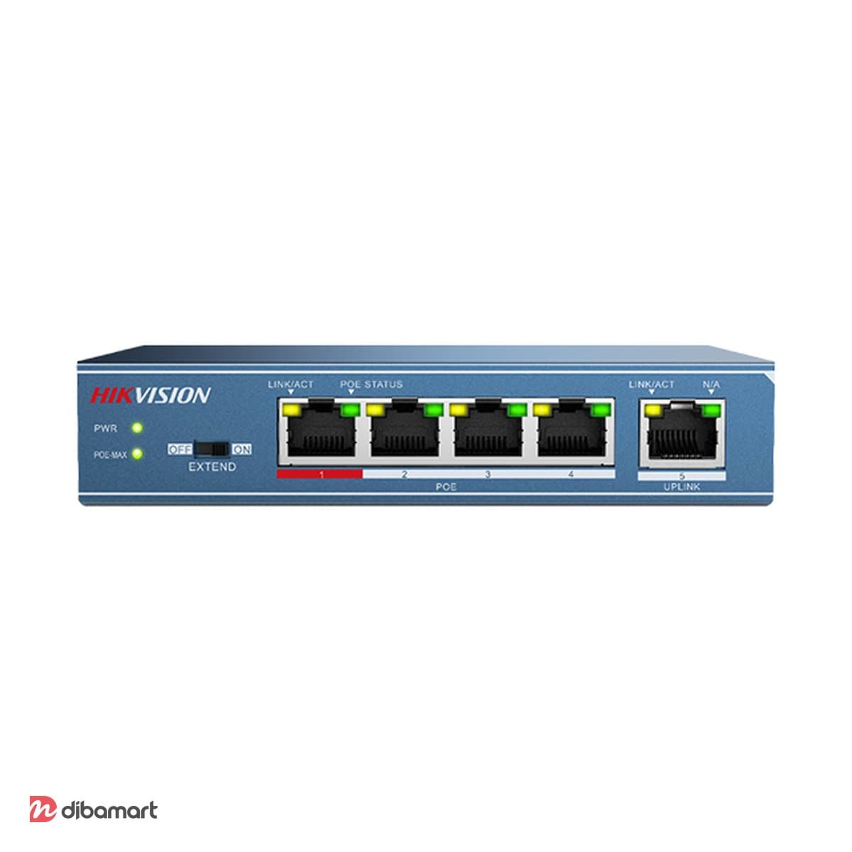سوئیچ شبکه هایک ویژن مدل DS-3E0105P-E