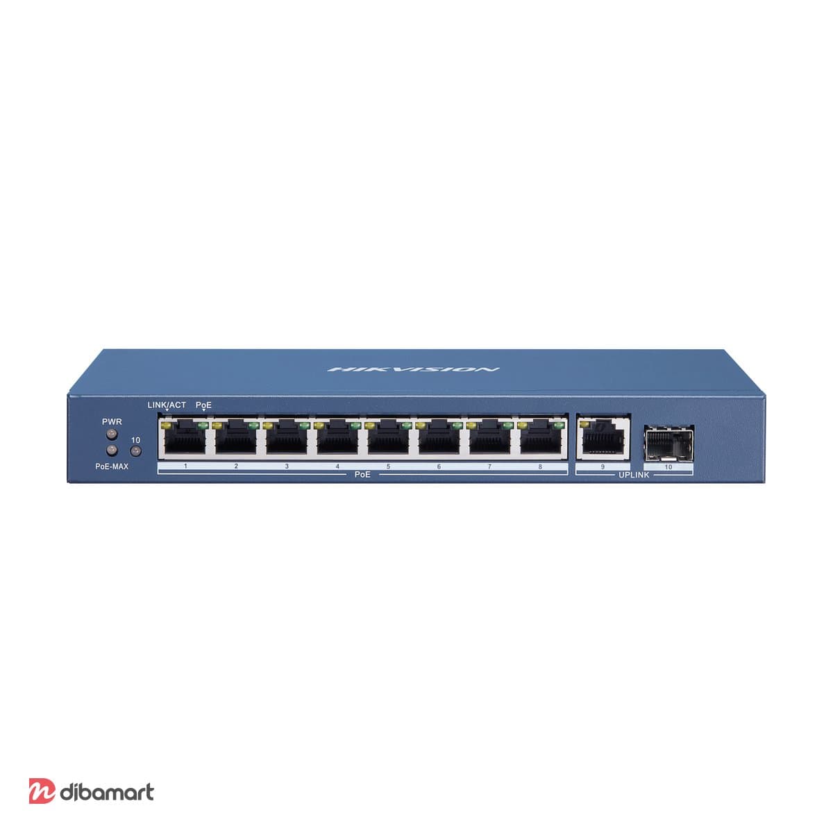 سوئیچ POE هشت پورت هایک‌ویژن مدل DS-3E0510P-E/M
