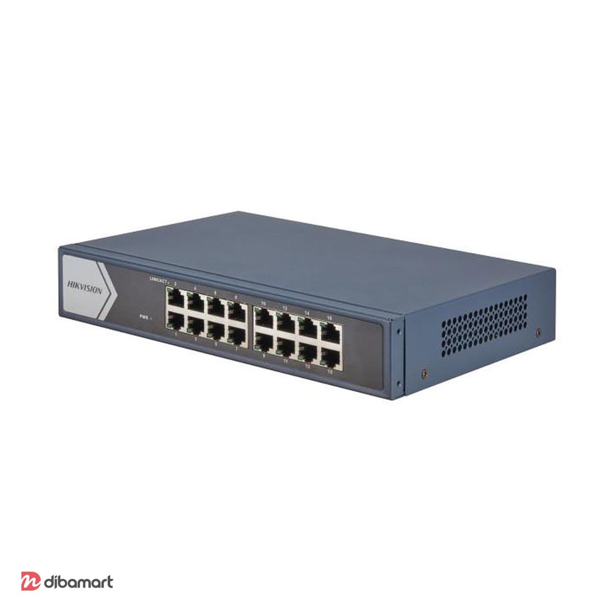 سوئیچ 16 پورت هایک‌ویژن مدل DS-3E0516D-E (B)