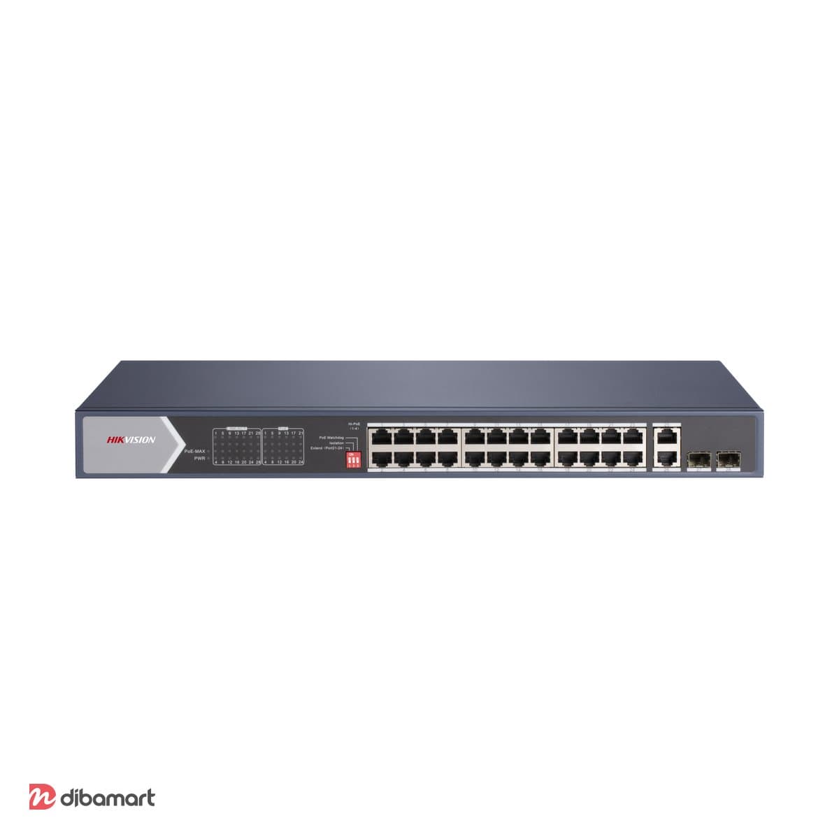 سوئیچ PoE ۲۴ پورت PoE گیگابیت هایک‌ویژن DS-3E0528HP-E