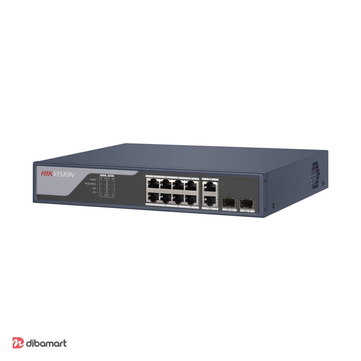 سوئیچ POE ده پورت هایک‌ویژن مدل DS-3E1310P-SI