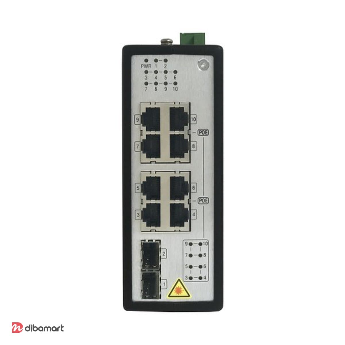 سوئیچ PoE ۸ پورت PoE هایک‌ویژن DS-3T0510P