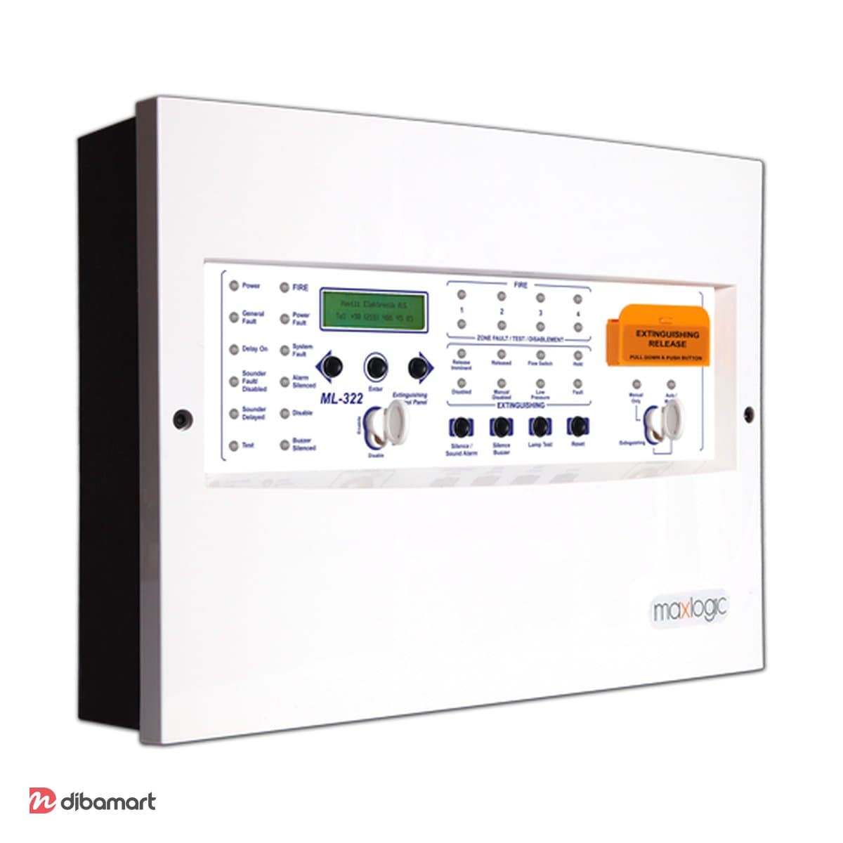 کنترل پنل اطفای حریق ماویلی ML-322