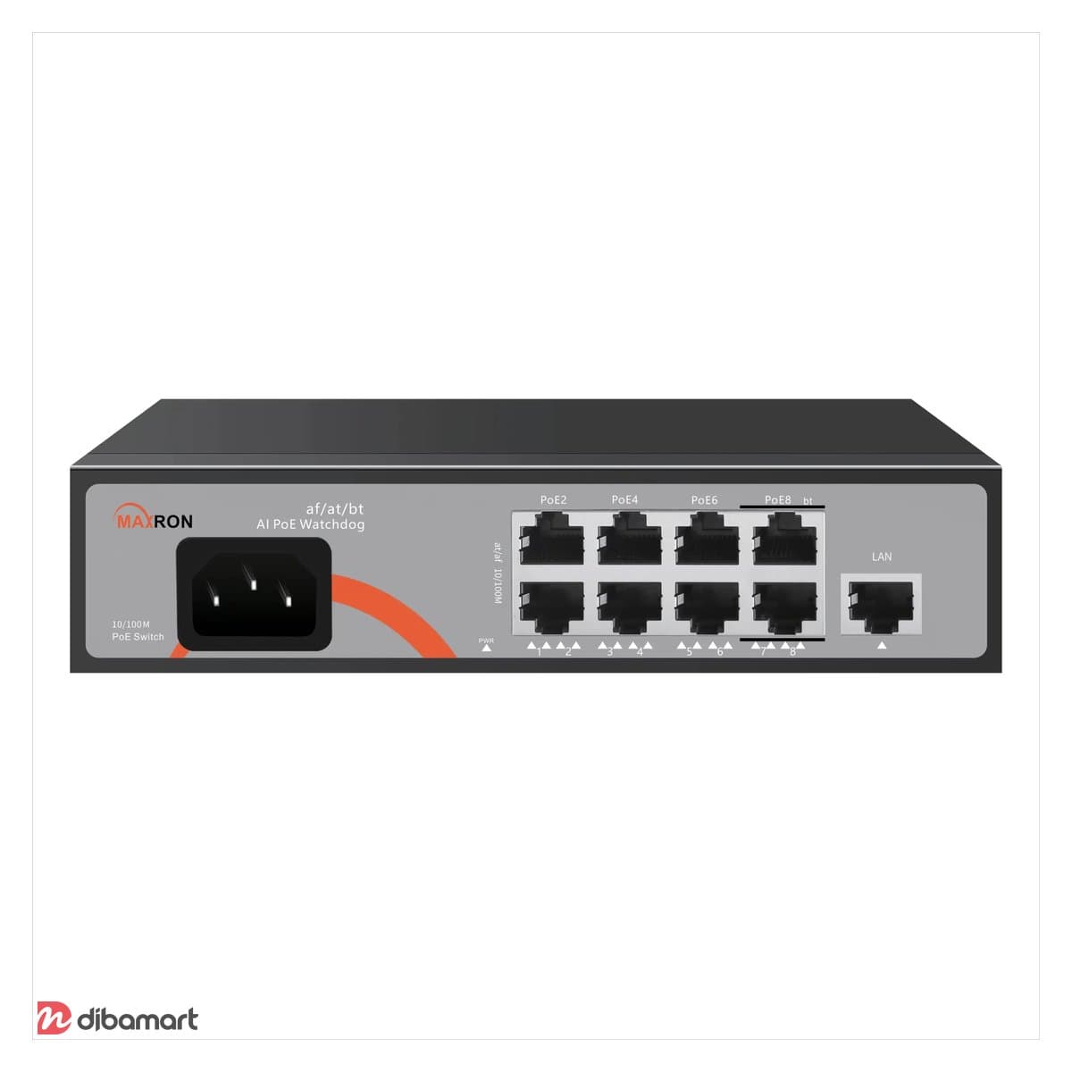 سوئیچ شبکه مکسرون MSW-3008FP-1FL-120I