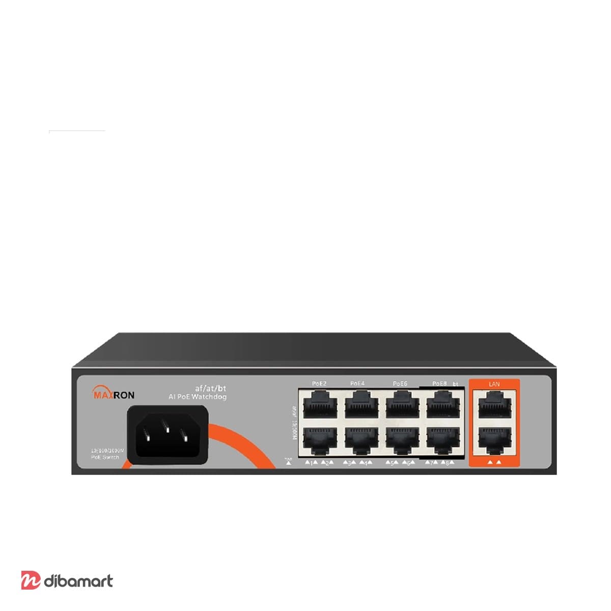 سوئیچ شبکه مکسرون MSW-3008FP-2GL-120I-V2