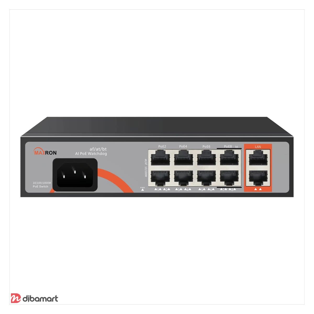 سوئیچ شبکه مکسرون MSW-3008GP-2GL-120I