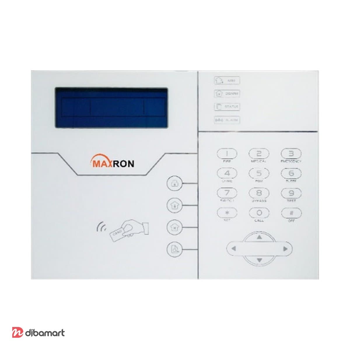 دزدگیر اماکن سیمکارتی مکسرون MX-BA-PAN-01+