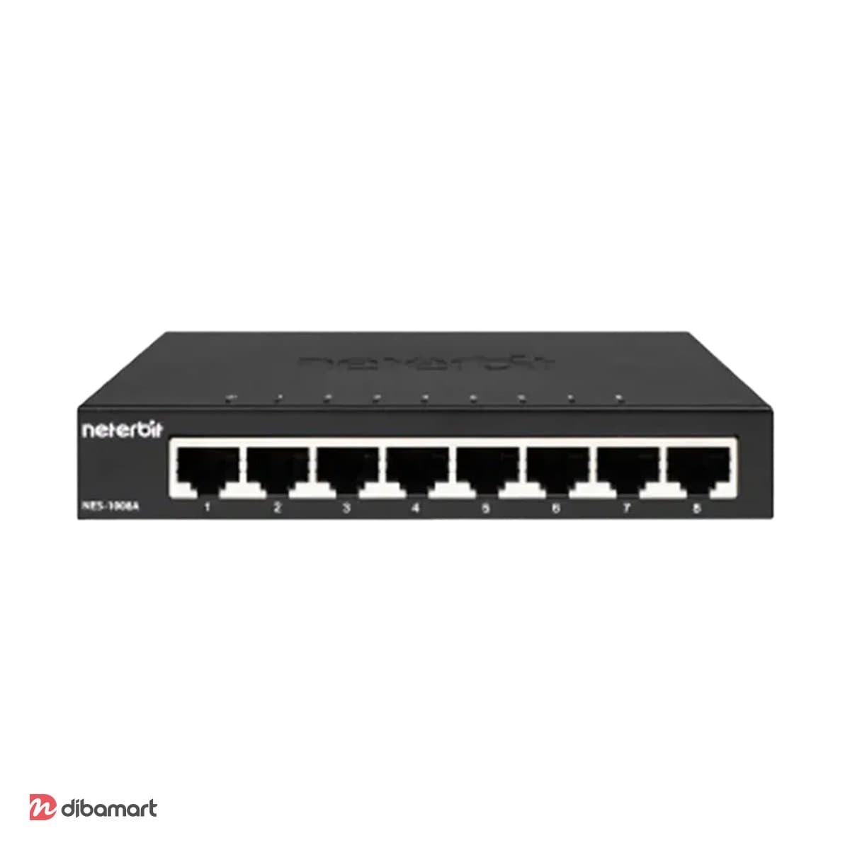 سوئیچ فست اترنت رومیزی ۸ پورت نتربیت NES-1008A