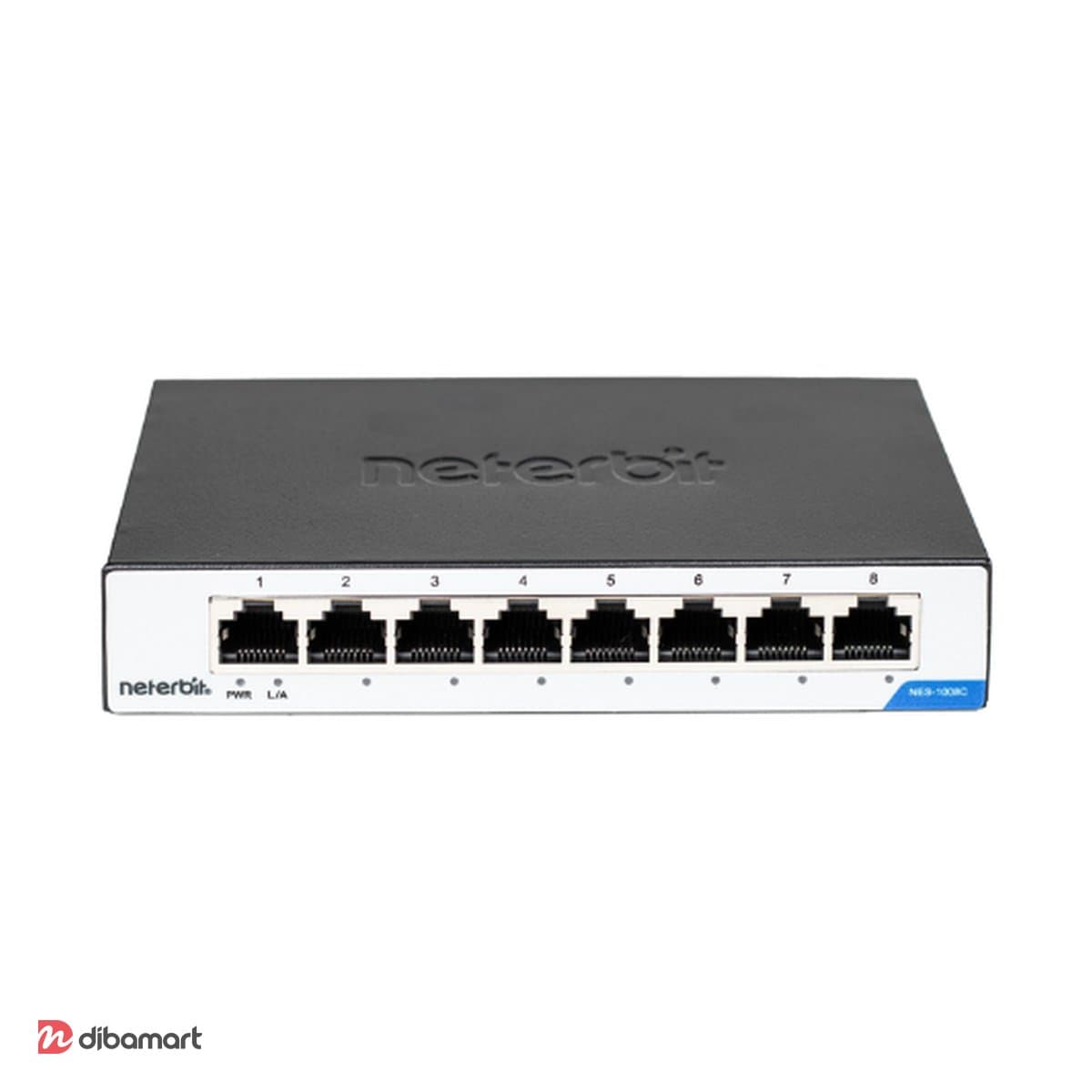سوئیچ فست اترنت رومیزی ۸ پورت نتربیت NES-1008C
