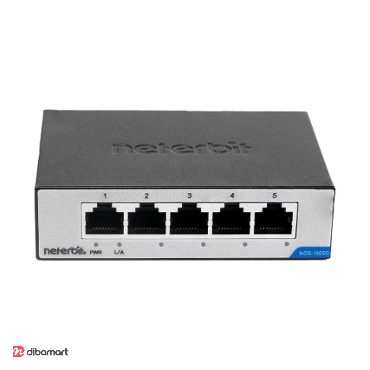 سوئیچ گیگابیت رومیزی ۵ پورت نتربیت NGS-1005C