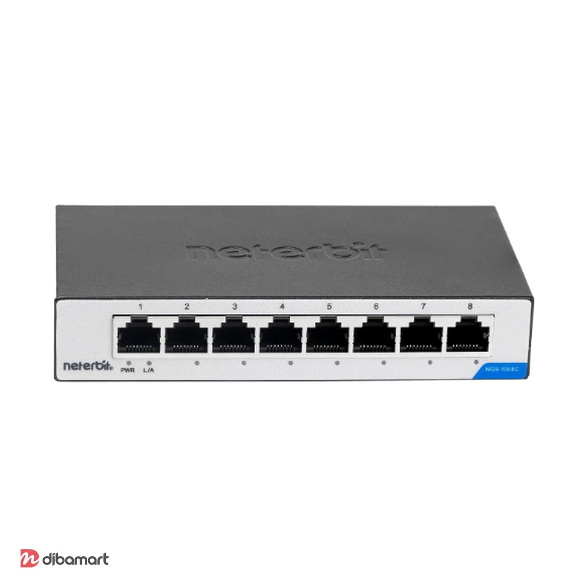 سوئیچ گیگابیت رومیزی ۸ پورت نتربیت NGS-1008C