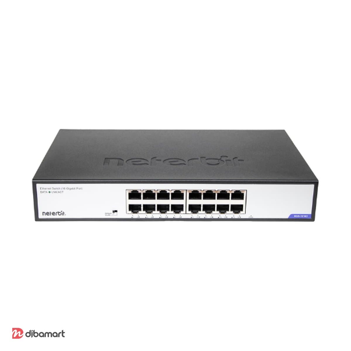 سوئیچ گیگابیت رکمونت ۱۶ پورت نتربیت NGS-1016D