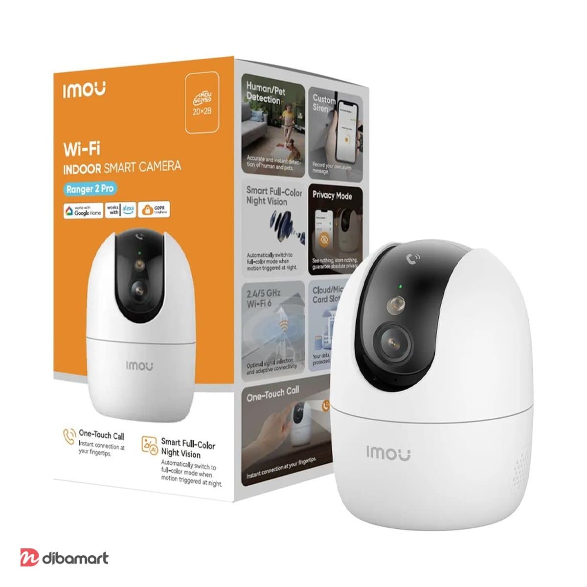 دوربین بیسیم 8 مگاپیکسلی ایمو رنجر پرو Imou Ranger 2 Pro