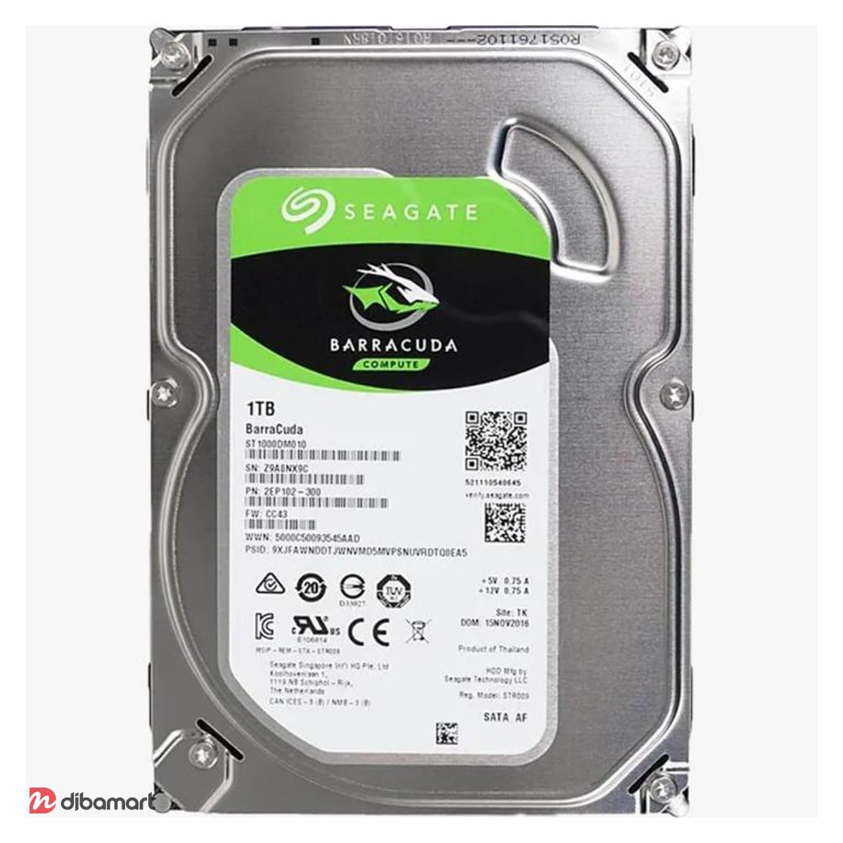 هارد دیسک سیگیت ۱ ترابایت