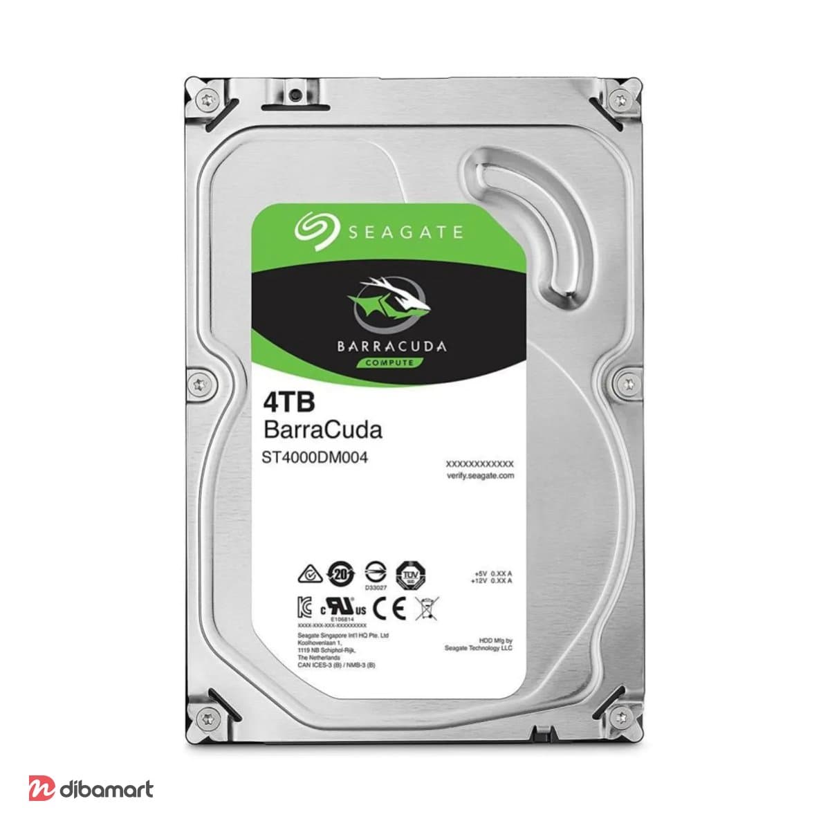 هارد دیسک سیگیت BarraCuda ۴ ترابایت