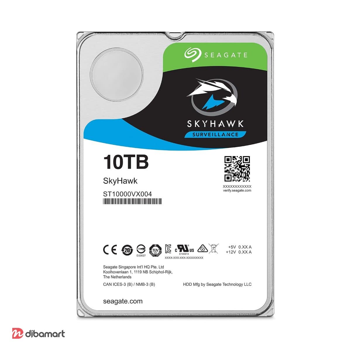 هارد دیسک سیگیت SkyHawk ۱۰ ترابایت
