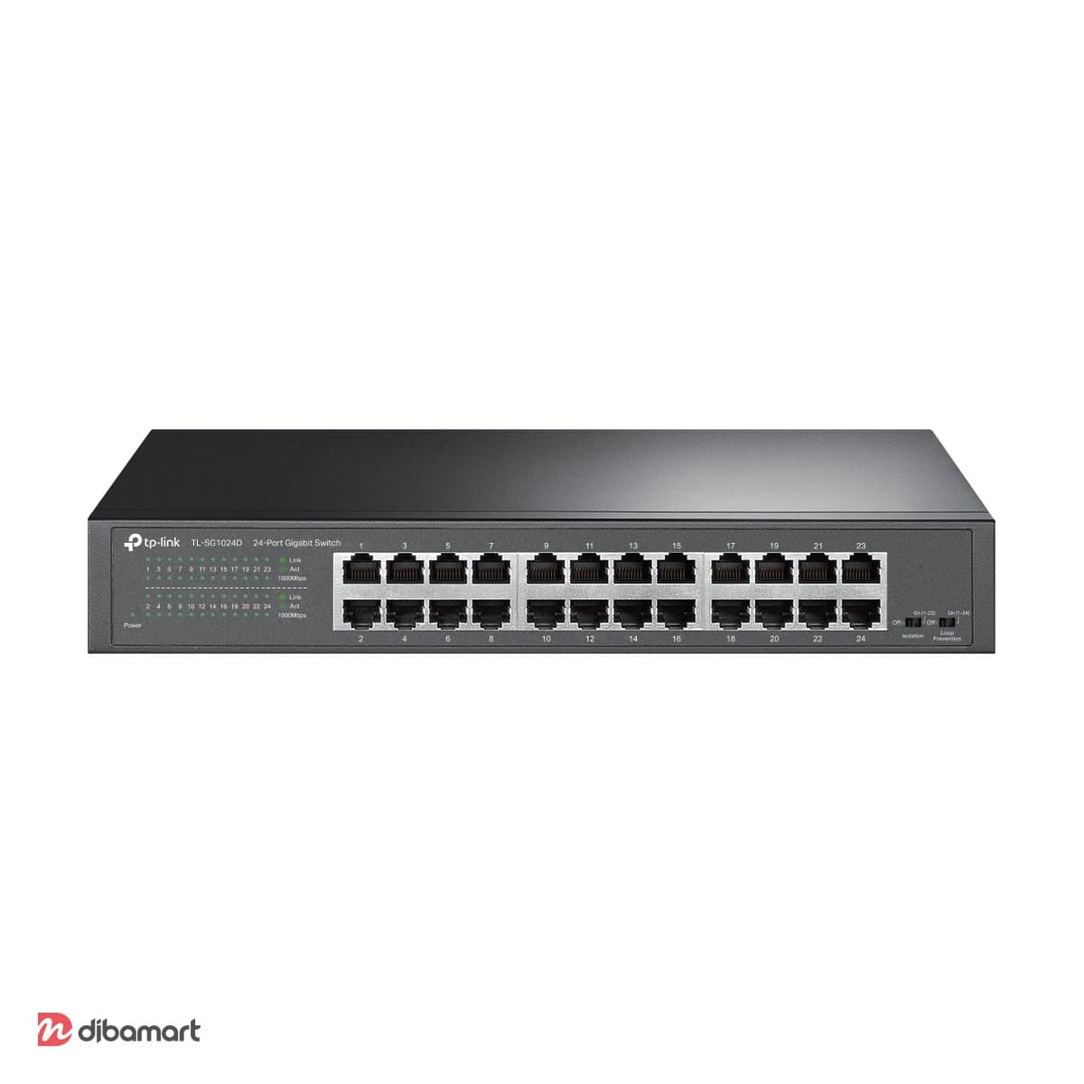 سوییچ 24 پورت تی‌پی‌لینک مدل TL-SG1024D V9