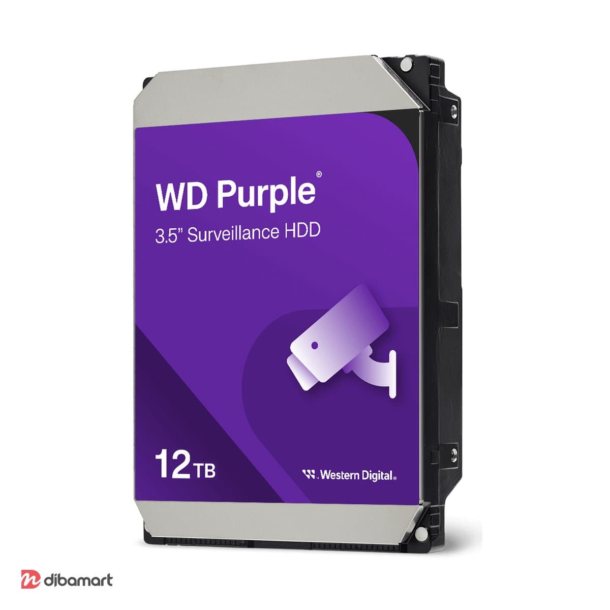 هارد دیسک وسترن دیجیتال بنفش (Purple) ۱۲ ترابایت