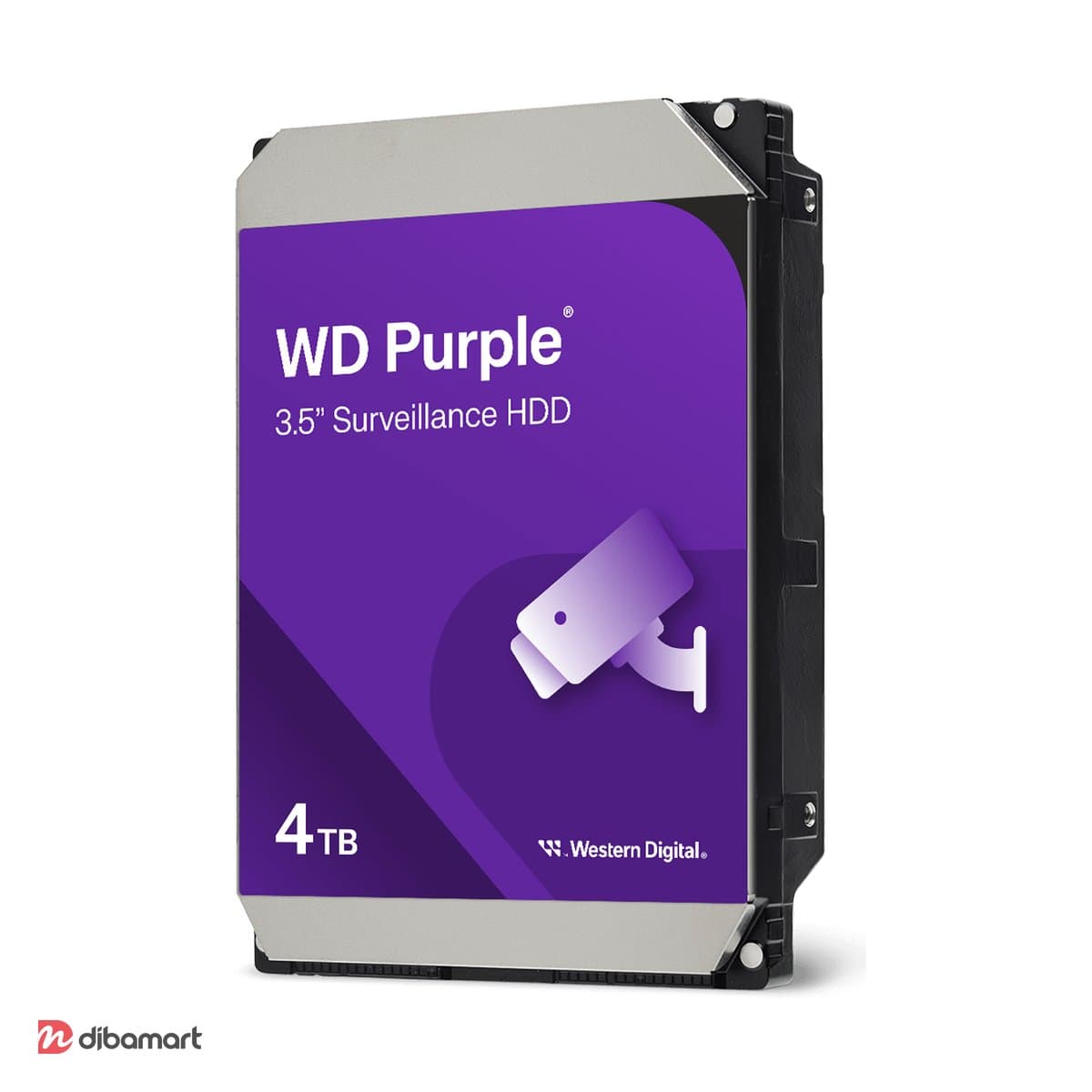 هارد دیسک وسترن دیجیتال بنفش (Purple) ۴ ترابایت