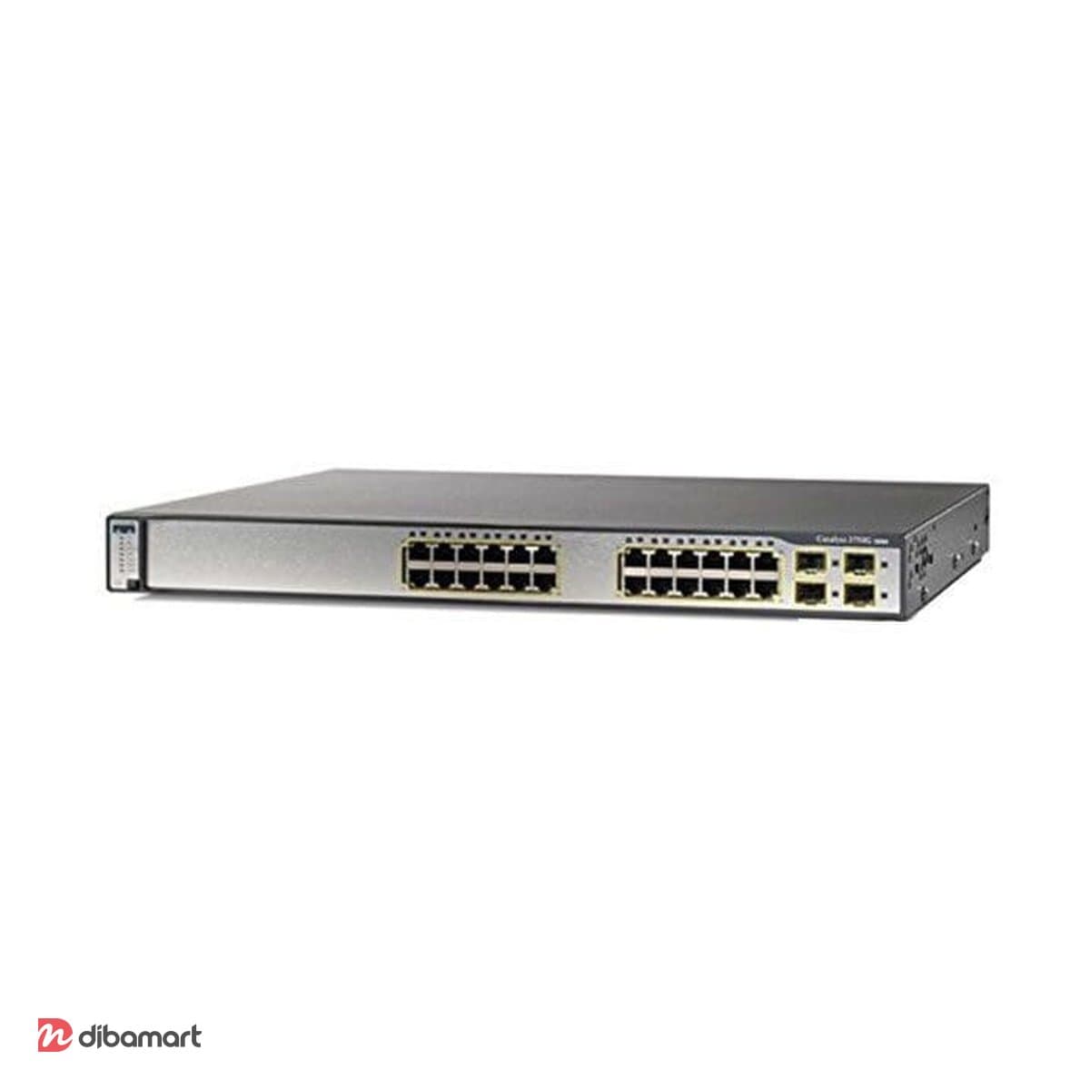 سوئیچ شبکه سیسکو 24 پورت WS-C3750G-24TS-E1U استوک