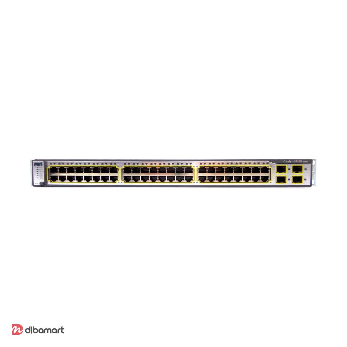 سوئیچ شبکه سیسکو 48 پورت WS-C3750G-48TS-E استوک