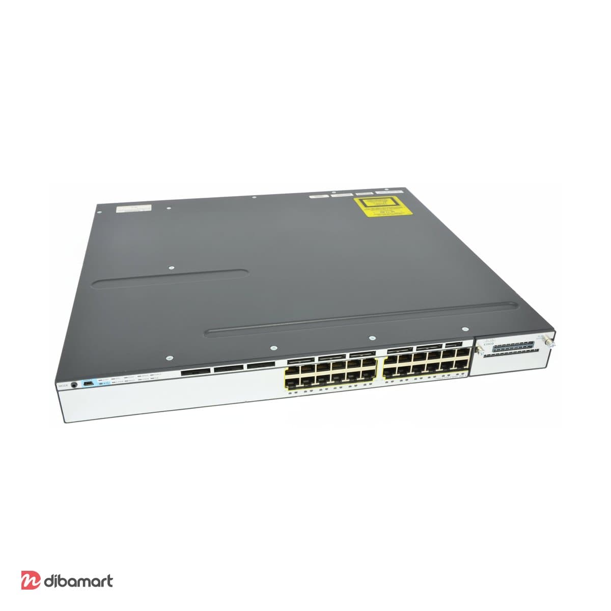 سوئیچ مدیریتی شبکه سیسکو 24 پورت WS-C3750X-24P-S استوک