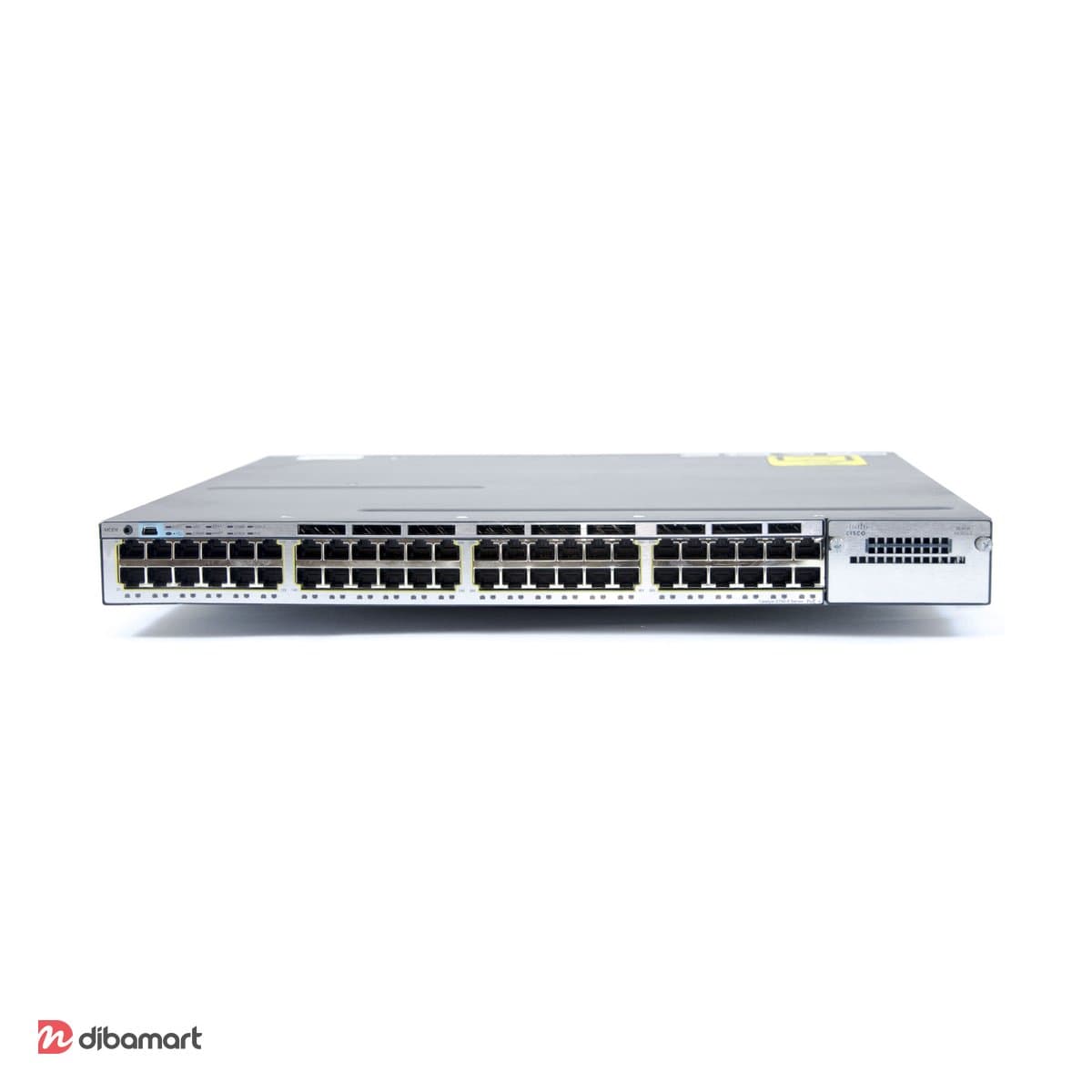 سوئیچ شبکه PoE سیسکو 48 پورت WS-C3750X-48P-S استوک
