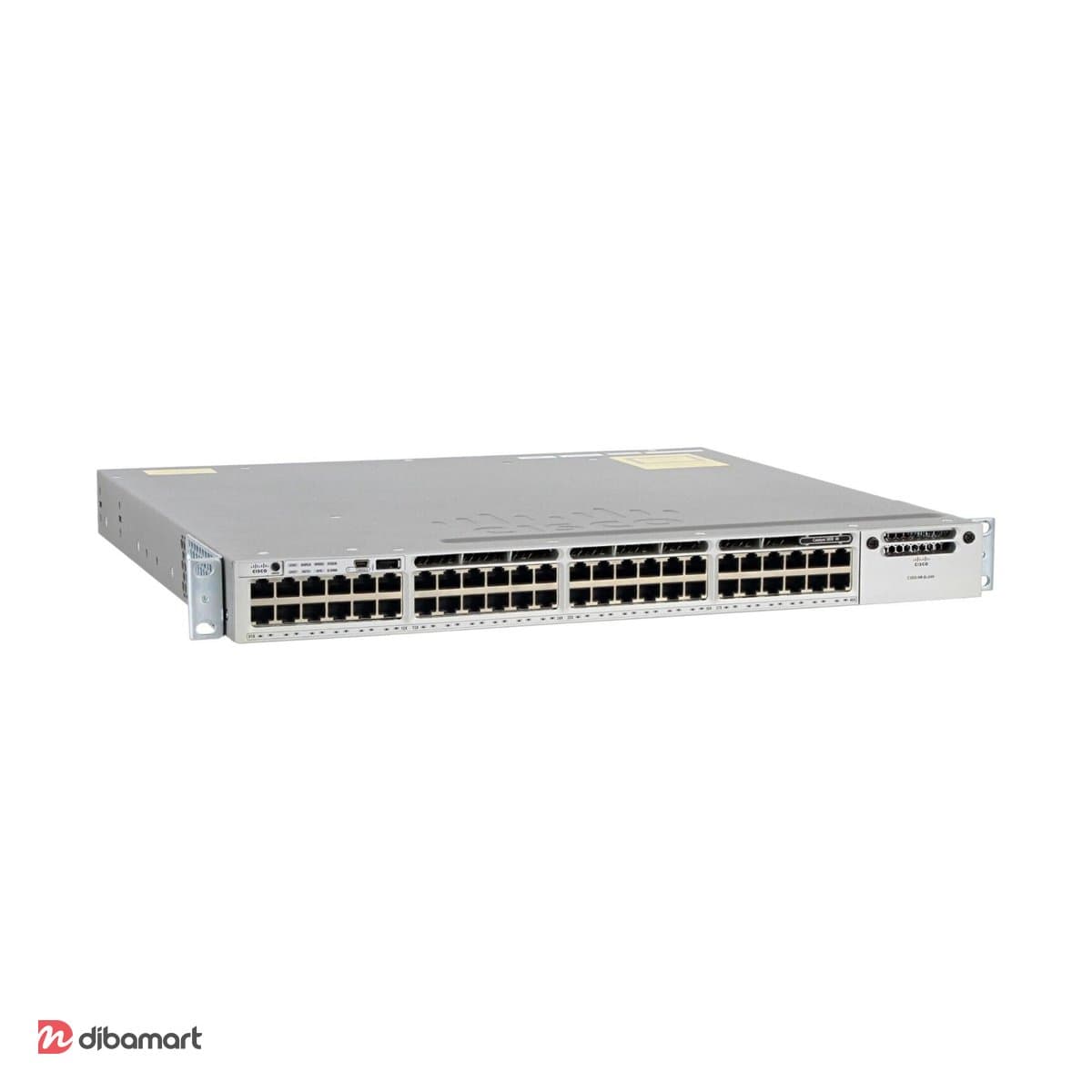 سوئیچ شبکه سیسکو 48 پورت WS-C3850-48P-E استوک